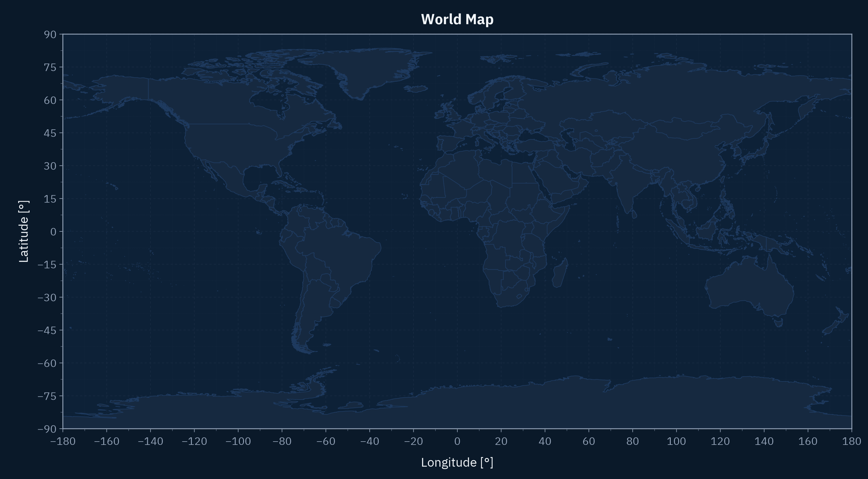 World Map (Dark)